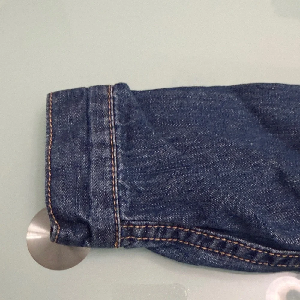 GAP Kids Blue Denim Jacket with Button Front